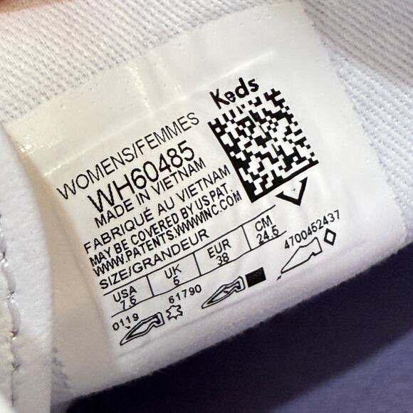 KEDS X KATE SPADE Triple Kick Colorblock Sneakers Size 7.5 Lavender Trimmed - Picture 9 of 10